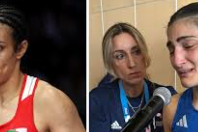Video Male Boxer in Female Olympics Destroy Italian Boxer Angela Carini Cries and Quit After 46 Seconds, Controversial News Among Sports Athletes